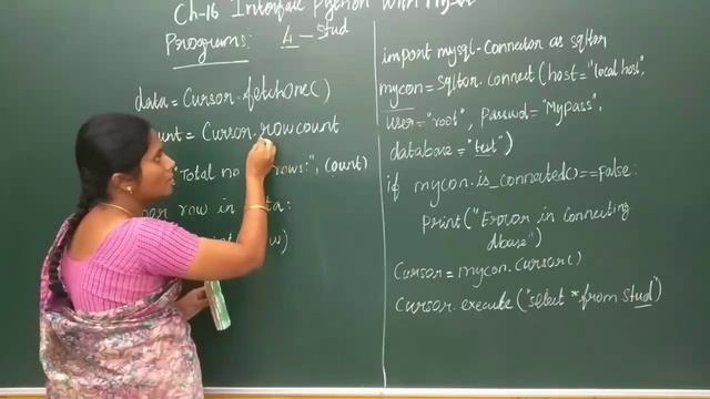 Class-12 Interface python with MYSql(program explanation) смотреть онлайн