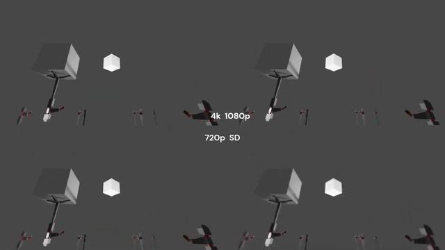 Blender - Тестирование слежения камер и освещения смотреть онлайн