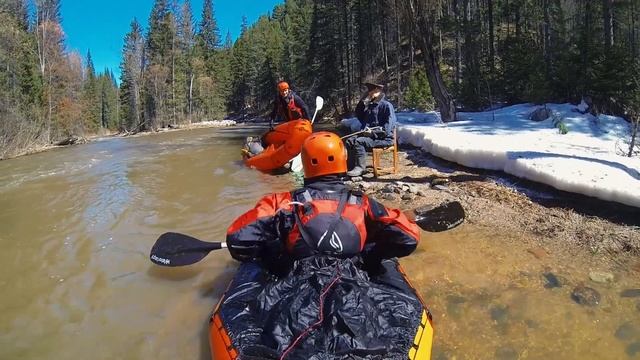 Пакрафтинг на реке Кача май 2019 Packrafting In Siberia