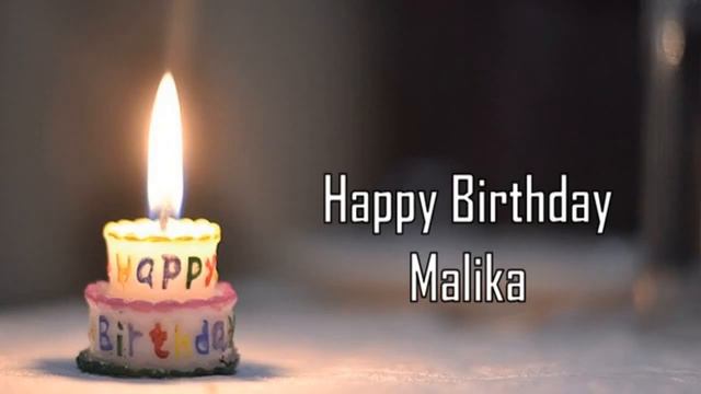Happy Birthday Malika Image Wishes✔ смотреть онлайн
