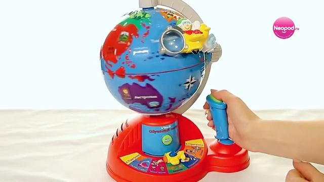 Обзор развивающей игрушки «Обучающий глобус Vtech» Магазин игрушек Neopod ru смотреть онлайн