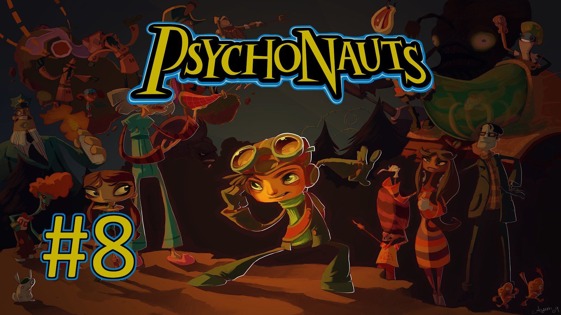 Прохождение Psychonauts - Часть 8