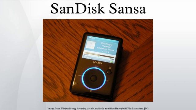 SanDisk Sansa смотреть онлайн