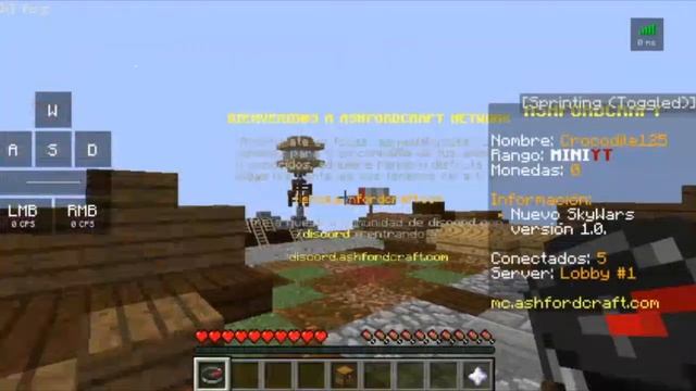 REVIEW AL MEJOR SERVIDOR *2021* 1.8.X a 1.16.X DE SKYWARS | ASHFORDCRAFT | *Se busca staff* смотреть онлайн