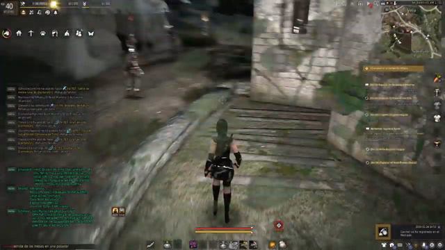 Playing Black Desert Game with my little one смотреть онлайн