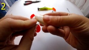 Как улучшить джиг приманки | Дополнительный тройник, двойник | Монтаж | Рыбалка