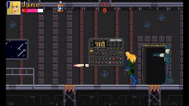 Space Adventure Cobra RetPixMod Game. Boss2: Warden Schultz смотреть онлайн