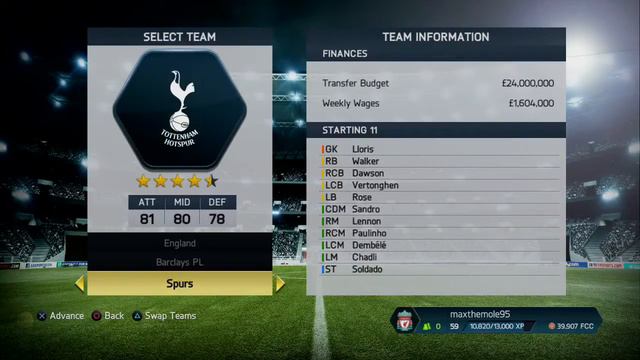 FIFA 14 Player Edit (In Menus) смотреть онлайн