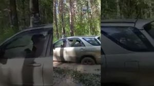 Тойота харриер, почти застрял