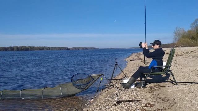 РЫБАЛКА НА ФИДЕР ВЕСНОЙ; ЛОВЛЯ ГУСТЕРЫ НА ВОЛГЕ; ОТКРЫТИЕ СЕЗОНА 2021 смотреть онлайн