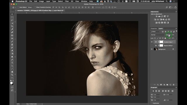 Hidden Gradient Map Presets inside Adobe Photoshop смотреть онлайн