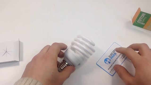 FOTON LIGHTING ESL QL7 30W/6400K E27, обзор энергосберегающей лампы смотреть онлайн