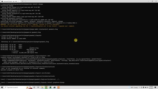 1. Setup project and install packages смотреть онлайн
