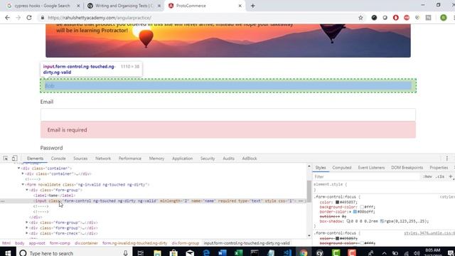 045 Validating attribute properties and their behaviour with cypress assertions смотреть онлайн