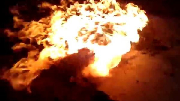 Film2/3T тяжелый мазут - сжигание. heavy fuel oil - burning