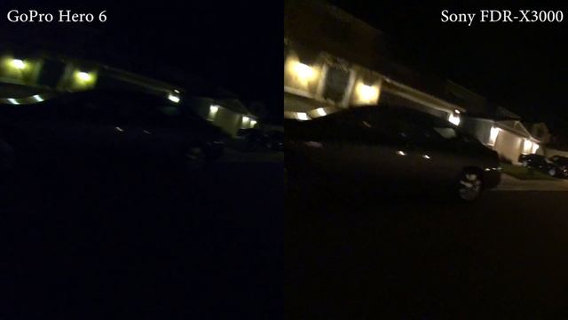 GoPro Hero 6 Night Time Raw Footage Compared To Sony X3000-Walking The Neighborhood смотреть онлайн