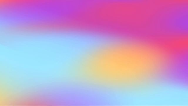 Colorful Gradient Wave Mood Led Ambient Lights - Beautiful Pastel Colorful Video Backdrop (2 Hours)