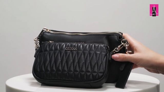 Видеообзор I Женская сумка мессенджер GUESS ARIE 2438346 смотреть онлайн