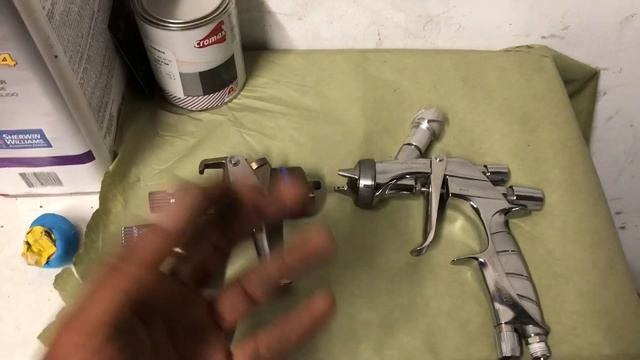 Sata Jet 5500x 1.3 O Vs Iwata Supernova WS400: Comparing the two Super Paint Guns смотреть онлайн