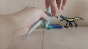 как слепить ИНДОМИНУСА РЕКСА 2.0 из пластилина