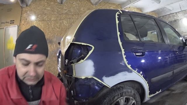 Обклейка автомобиля скотчем. Как бысто обклеить авто под покраску. смотреть онлайн