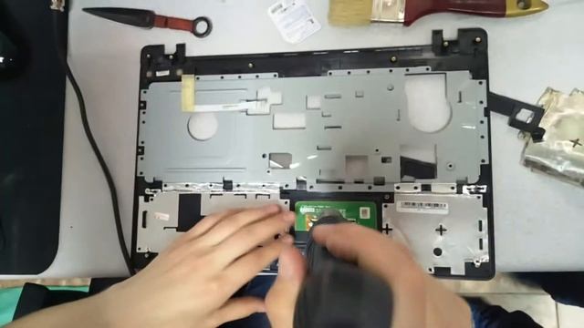 Как поменять тачпад на ноутбуке Asus K53 смотреть онлайн