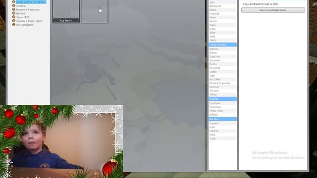 Minecraft garrys mod xmas. with jack skelington! ...and a pigeon | garry's mod | смотреть онлайн