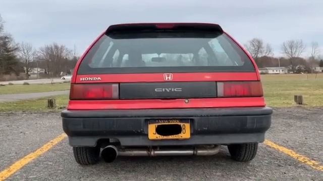 1990 Honda Civic - Straight Pipe смотреть онлайн