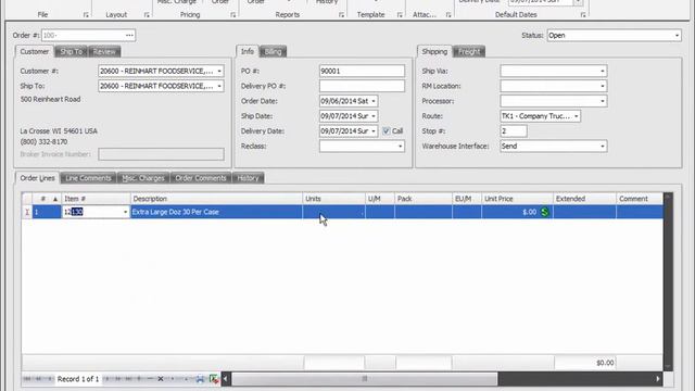 Creating Orders in Aeros ERP смотреть онлайн
