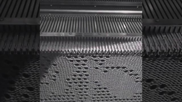 Простой ажур на электронной silver reed. смотреть онлайн