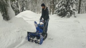 Обзор моей новой снегоуборочной машины Yamaha YS-624