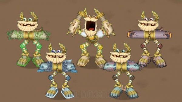 Golden Wubboxes: All Epic Wubbox Phases Together on Gold Island | My Singing Monsters