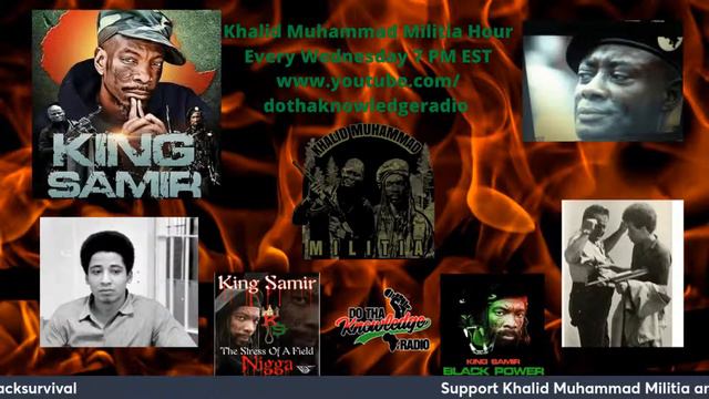 General King Samir Shabazz- Khalid Muhammad Militia Hour смотреть онлайн