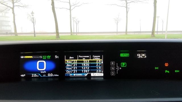 Toyota Prius PHV/Prime . 1 Год эксплуатации