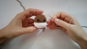 Обезьянка крючком, МК, Часть 1, Голова
