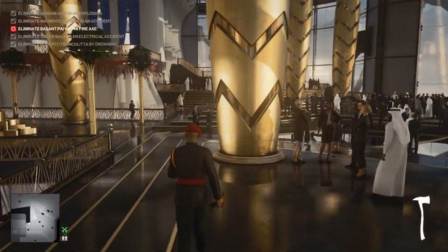 Hitman 3 Dubai Escalation | The Asmodeus Waltz - Deluxe Edition Gold Mask Suit | Level 1-3 смотреть онлайн