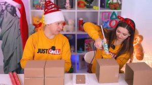 ОБМЕН ПОДАРКАМИ! 62 ПОДАРКА! DIY Адвент-календарь 2022! Открываем подарки каждый день! ? Эльфинка