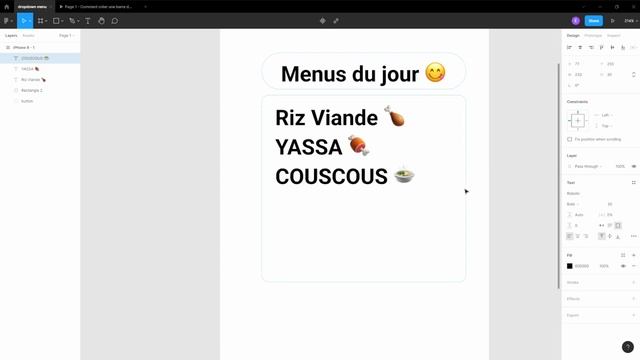 COMMENT CRÉER UNE UN MENU DEROULANT DANS #FIGMA COMME UN PRO ? смотреть онлайн