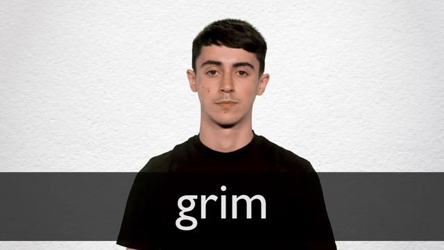 How to pronounce GRIM in British English смотреть онлайн
