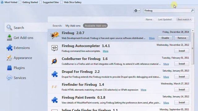 How to install Firebug add on in the mozilla firefox browser смотреть онлайн