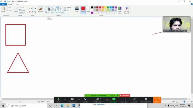 First Day In Computer Class | Live Computer Class | Basic Computer Syllabus | Ms Paint in Computer смотреть онлайн