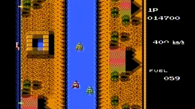 Boat Race (Road Fighter Hack) - Прохождение смотреть онлайн