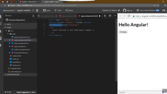 17) Structural Directive | ngTemplate | ngContainer | ngTemplateOutlet | CodeNanban смотреть онлайн