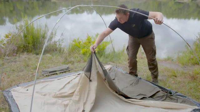 ПАЛАТКА ДЛЯ КАРПОВОЙ ЛОВЛИ CARP BIVVY CAPERLAN смотреть онлайн