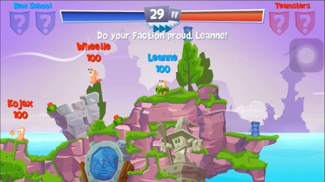 Worms 4 - Gameplay IOS/Android - Review for iPhone/iPad/iPod IOS/Android смотреть онлайн