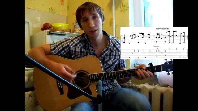 Listen to your heart on guitar | Fingerstyle + урок смотреть онлайн