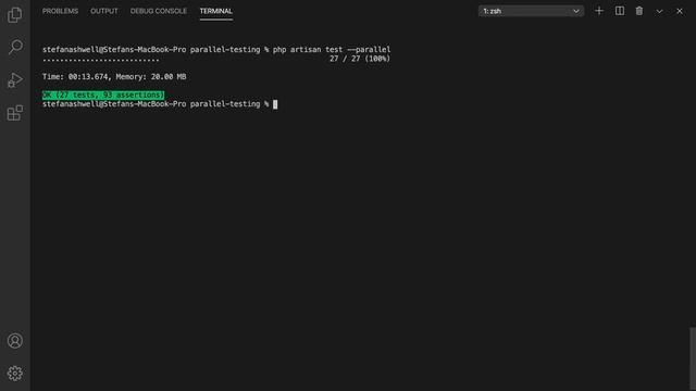 Trying out the new Parallel Testing in Laravel 8 смотреть онлайн