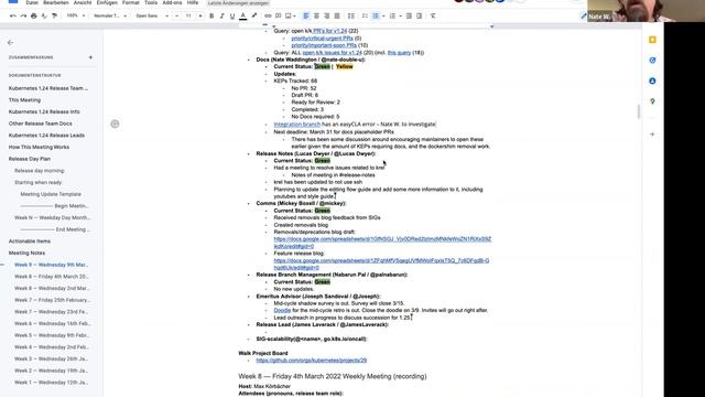 Kubernetes Release Team Meeting смотреть онлайн