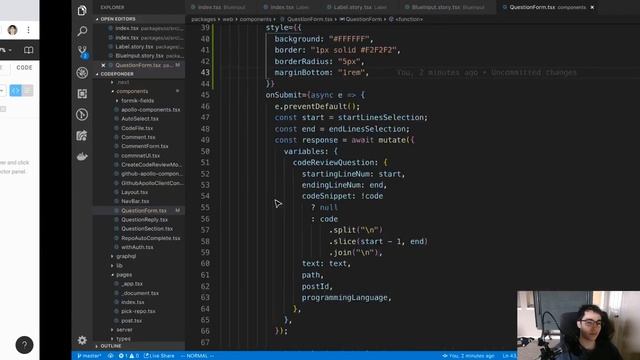 Styling Create Question Form - Day 24 смотреть онлайн