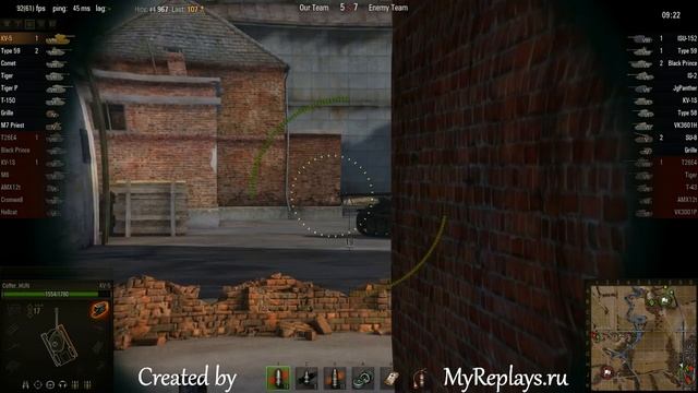 WOT: Highway - KV-5 - 8 frags - смотреть онлайн
